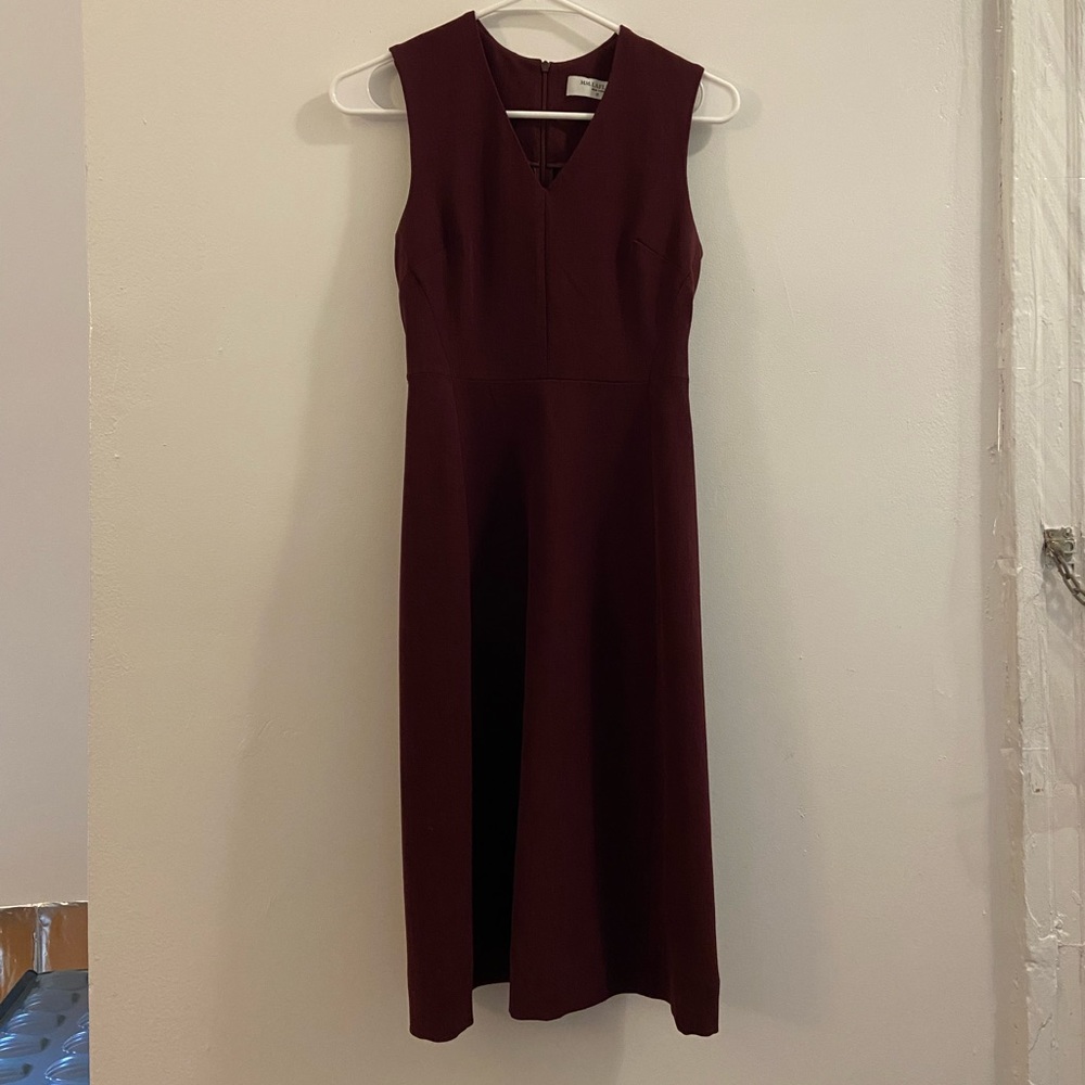 NWOT M.M. LaFleur Annie Dress in Garnet Sz 0P